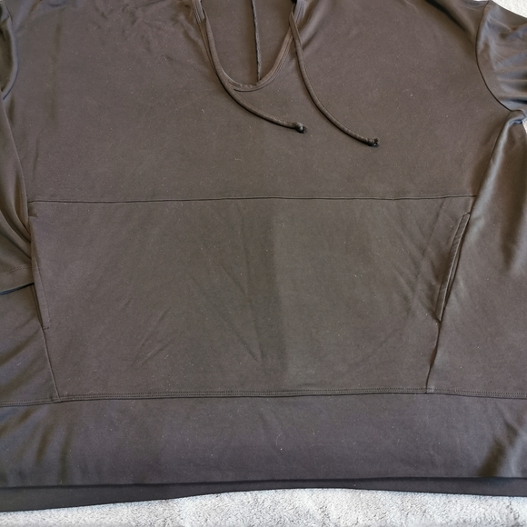 Fabletics ~ Athena Hooded Pullover II ~ Coal ~ size 2X - Picture 5 of 9